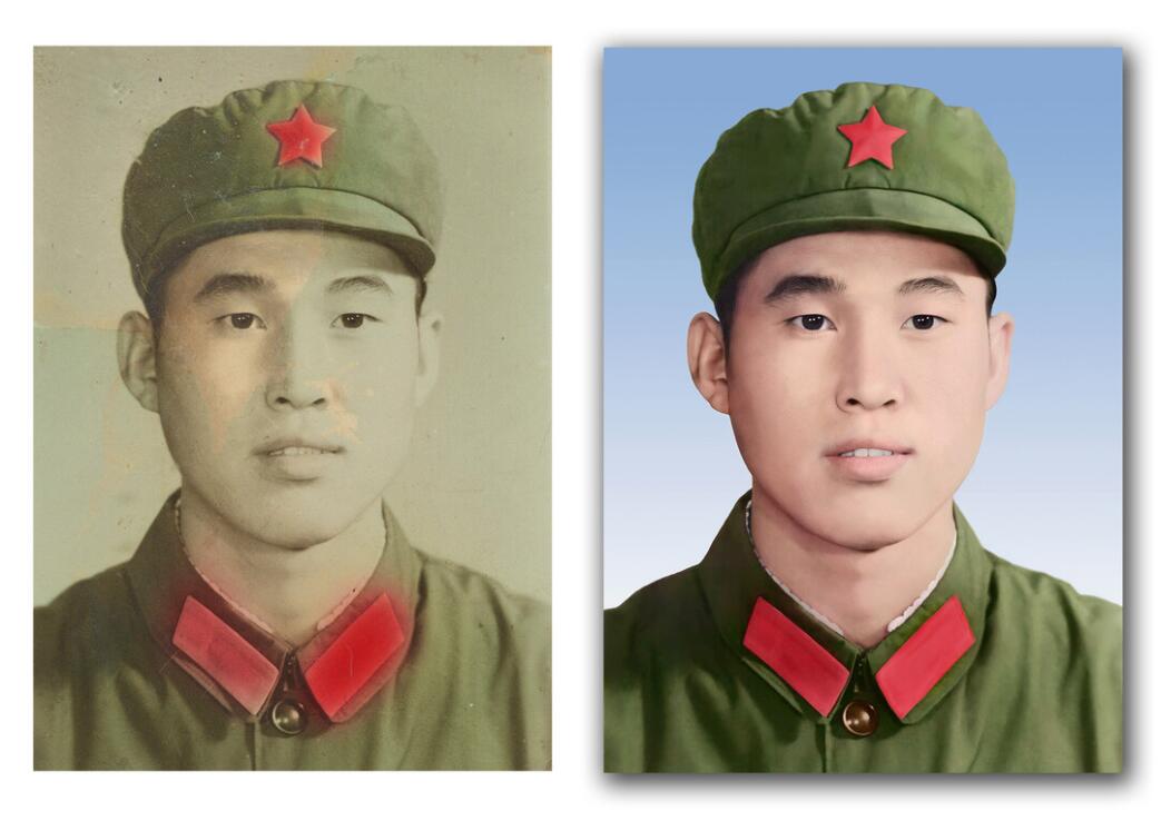 自贡破损照片修复-18